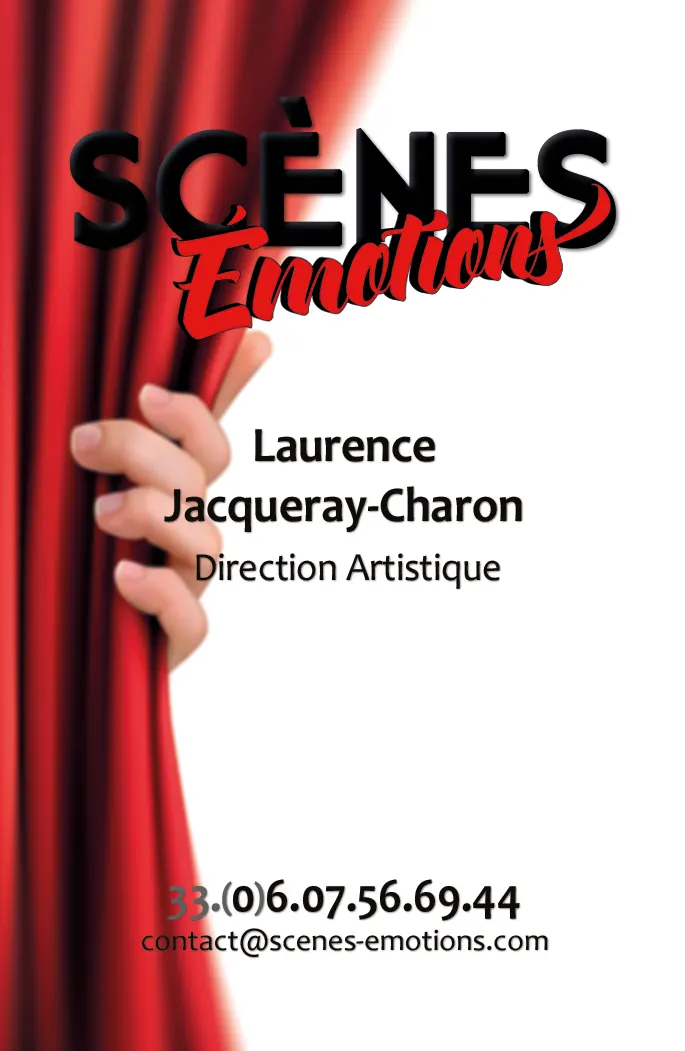 Scènes Émotions Carte de Visite Laurence Jacqueray